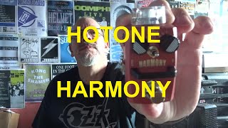■HOTONE HARMONY ピッチシフター Pitchshifter HOTONE Harmony Pitch Shifter & Harmonist DEMO & REVIEW - YouTube