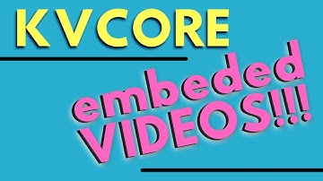 Custom Page KVCore   Add Embeded Videos