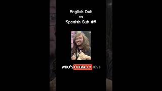 Starting with English dub cast #tadc #animation #debate #español #comparison #shorts #fyp