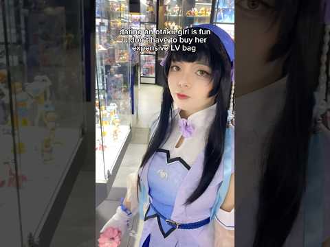 Buy her expensive figures also Gundam instead 😍🥰#relateable #otaku #weeb #anime #cosplay #gundam