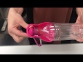 リッチェル　お散歩ハンディシャワー　犬 フェレット 給水器 散歩 動画