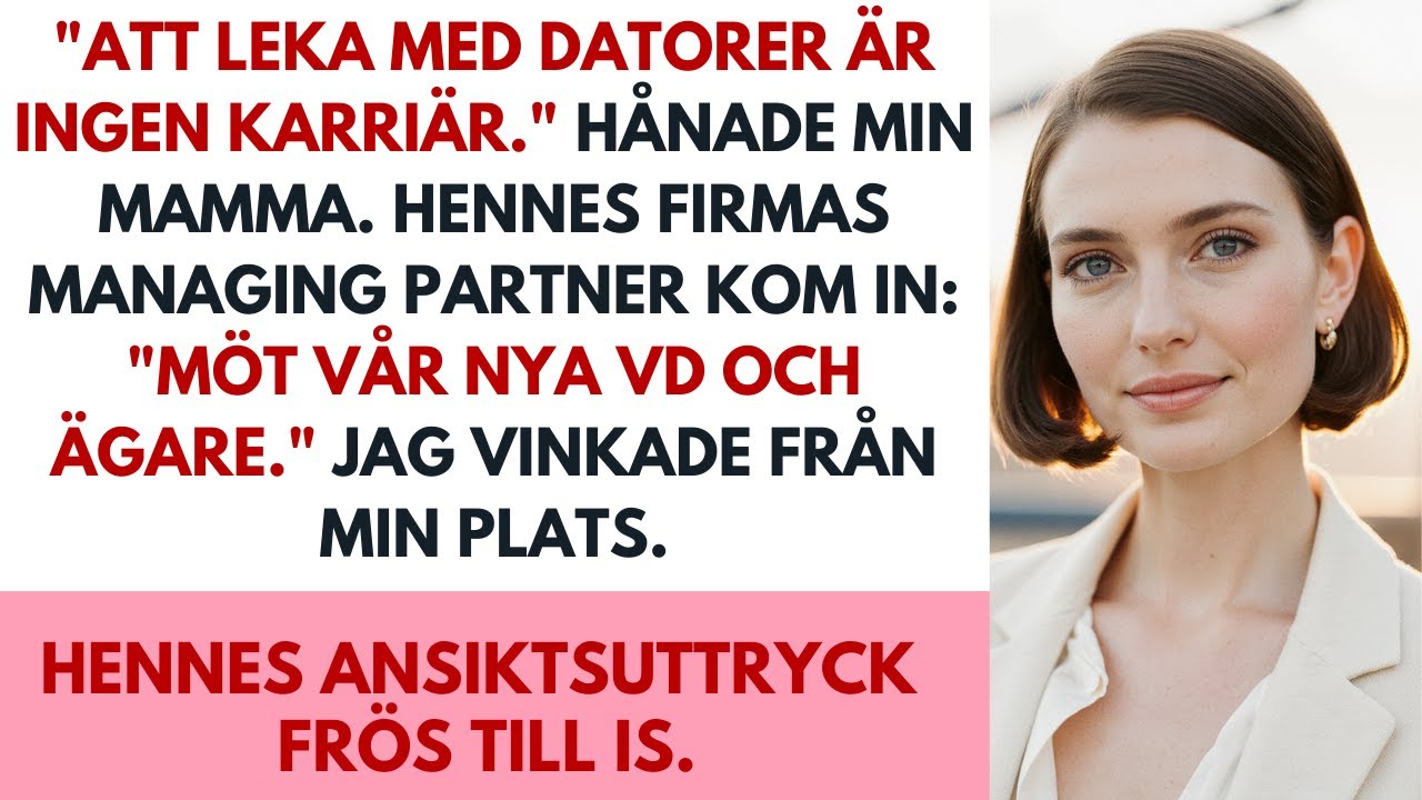 Mamma sa: ’Skaffa ett riktigt jobb’ — sedan köpte mitt företag hennes advokatbyrå.