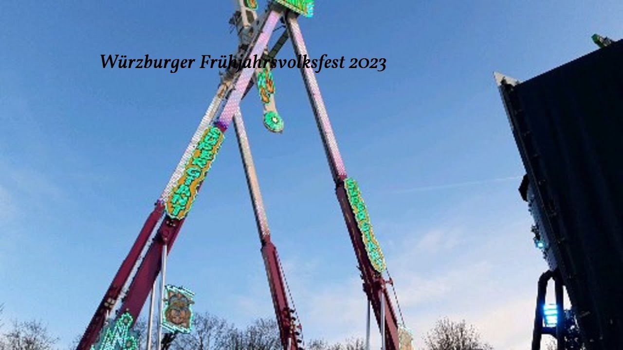Würzburger Frühjahrsvolksfest 2023 - YouTube