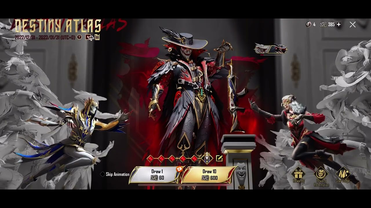 Arcane jester x-suit creat opening $check my luck 