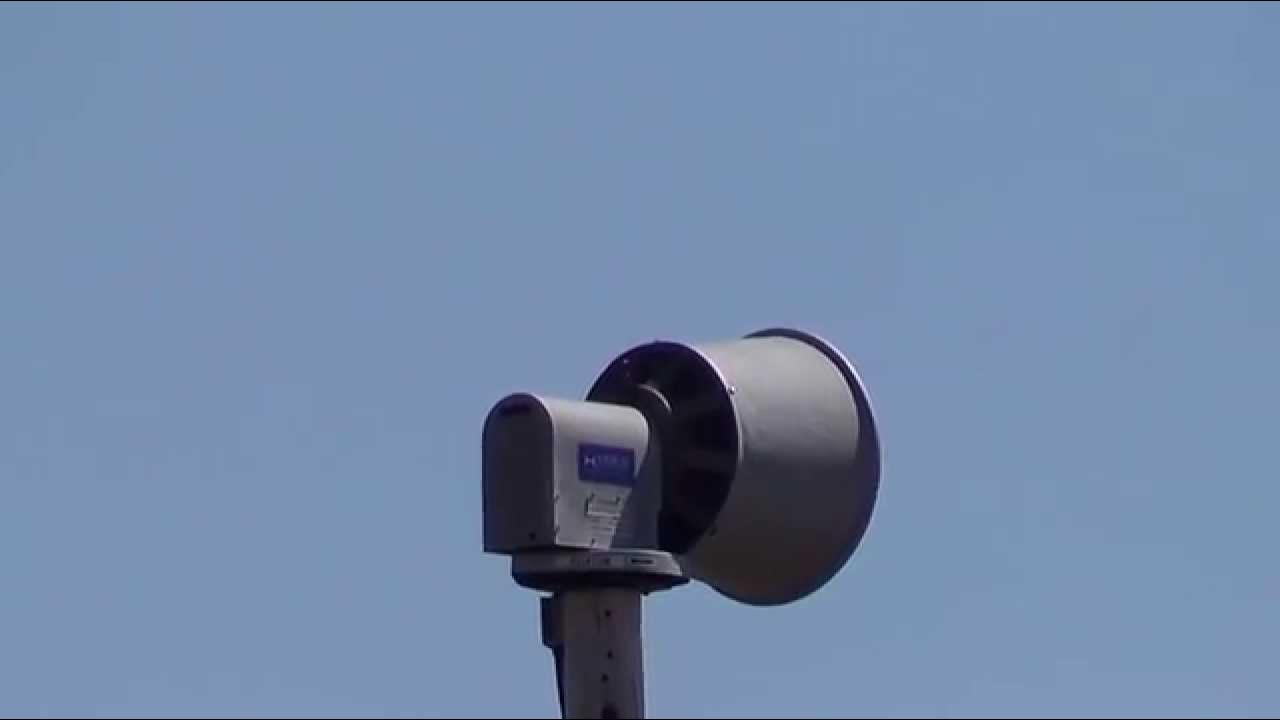 ASC RM130 siren test, Menomonee Falls, WI YouTube
