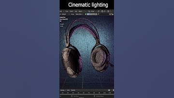 Cinematic lighting  #blender #3d #blenderbasics #short2023 #blender3d