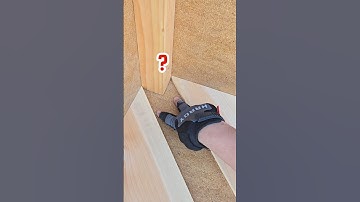 “Genius Carpenter’s BEST Wood Corner Trick! 🔥🪚 | Woodworking Secrets” #shorts