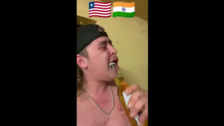 drinking for beer 🍺 American vs Indian// #short #viral #trending
