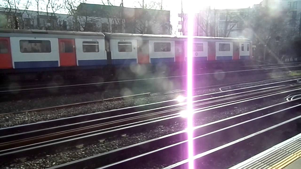 Trains at Chiswick Park station 25/3/16 - YouTube