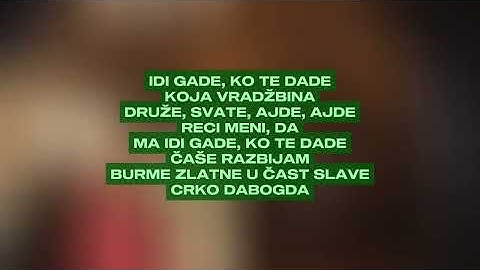 Senidah - Idi Gade (Lyrics Video)