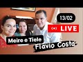 13/02/2022 - LIVE - Meire e Tiele / Participação ir. Flávio Costa - HINOS DE  LOUVORES A DEUS