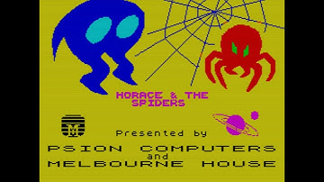 SINCLAIR ZX SPECTRUM # HORACE & THE SPIDERS # PLAYTHROUGH #