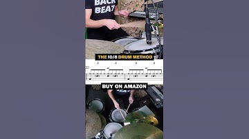 10/8 Drum Method - Play Along Track and Transcript - Exercise 22