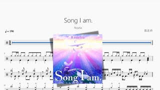 Download Lagu Song I am.【Roselia】动态鼓谱 MP3