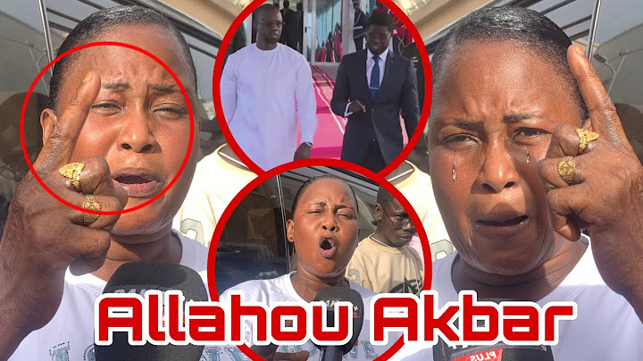 😱allahou Akbar: The strong words of this patriotic Lady, loumou wakh reuy na trop😱 Diomaye