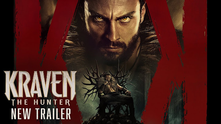 KRAVEN IL CACCIATORE / Trailer N Ei / Data de uscita: 11 dicembre 2024