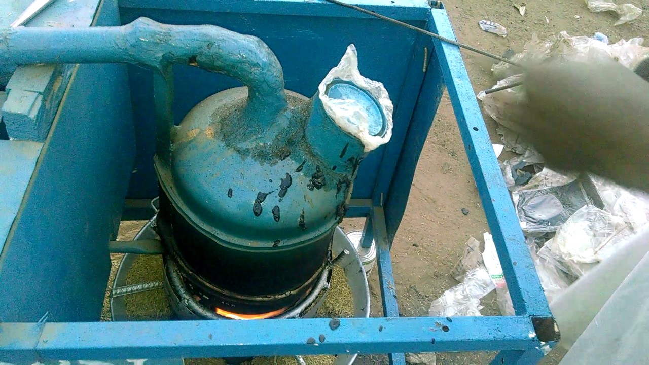 Transformation de Plastique en Essence