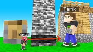 Yapi Kapişmalarinda Küçülme İle Trolledi̇m - Minecraft