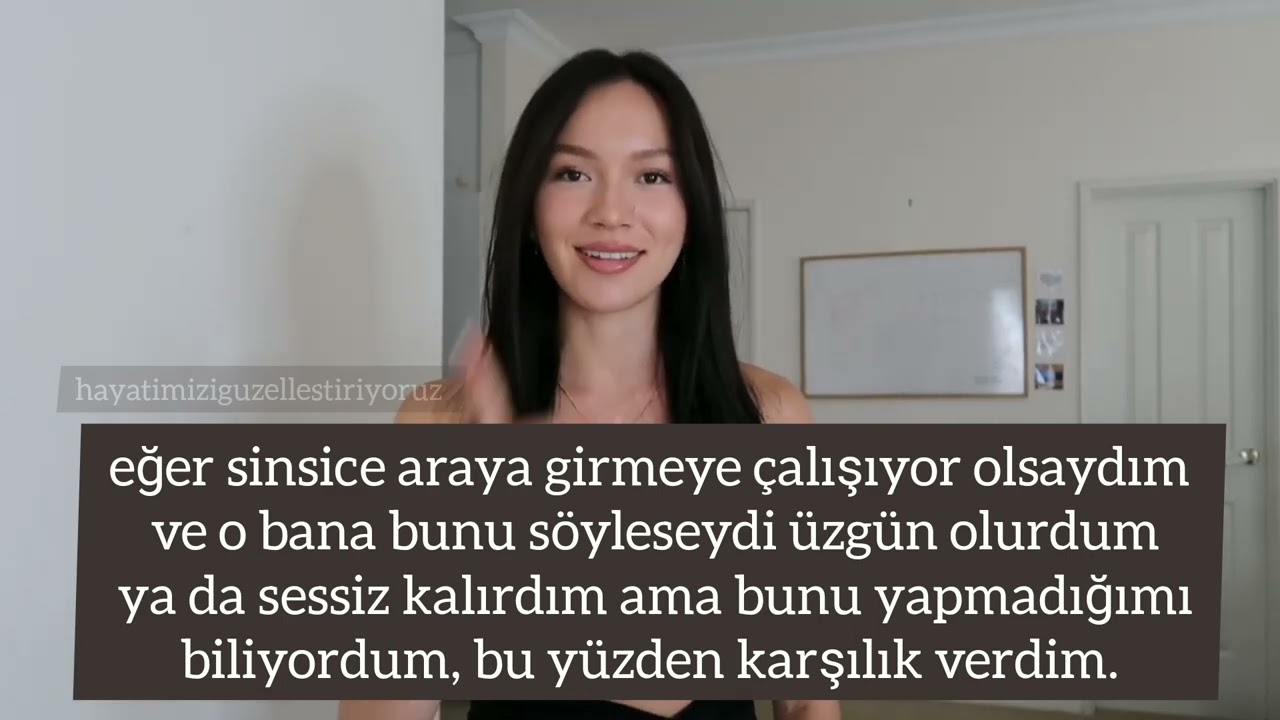Kendinizi nasıl savunursunuz ve sınırlarınızı nasıl belirlersiniz?(simonesimmo) türkçe ceviri