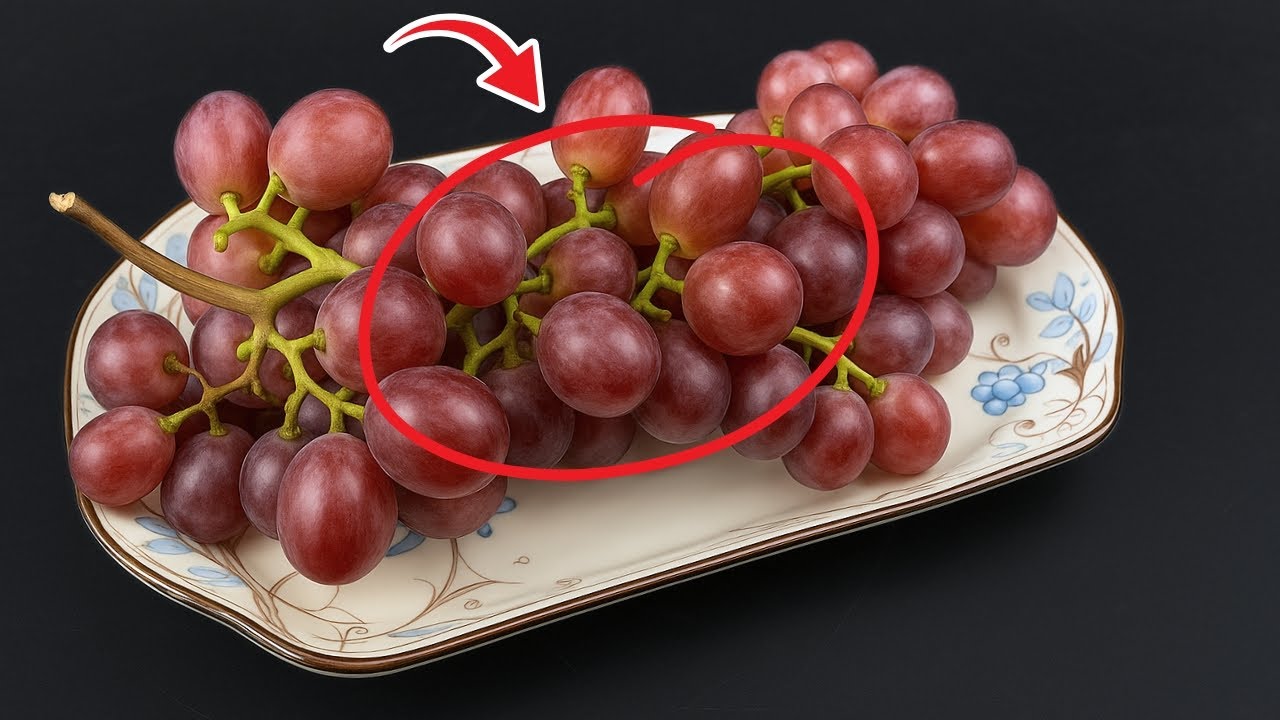 Мытье винограда только солью и водой — большая ошибка!