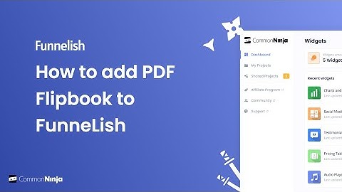 How to add a PDF Flipbook to Funnelish