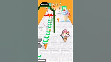 Ice cream 🍨🍦 stack runner best mobile game level--7 #shorts #gameplay #tootalgaming69