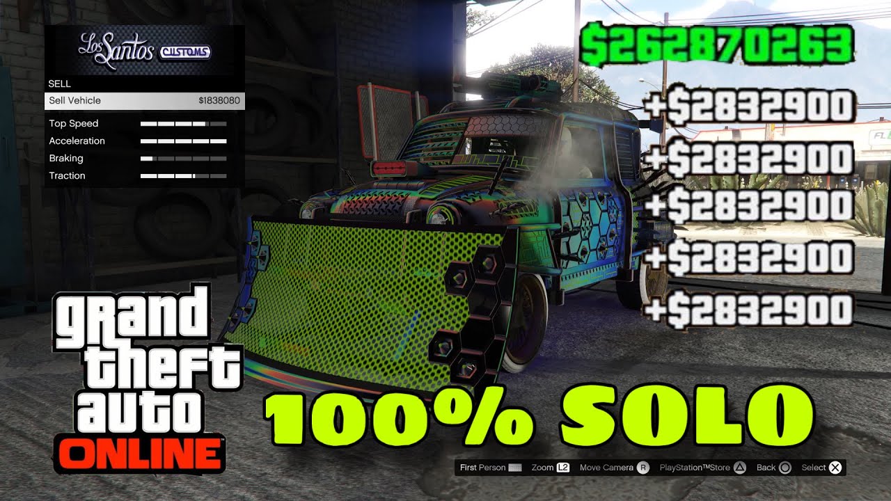 gta 5 solo car duplication glitch