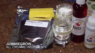 Homemade Edgecontrol using organic ingredients