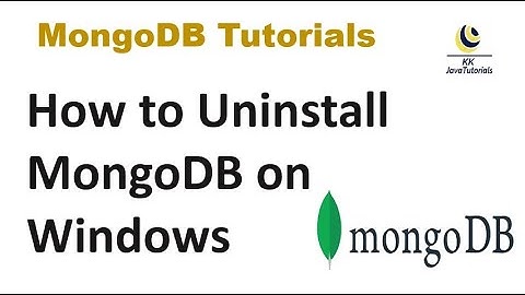 How to Uninstall MongoDB on Windows | MongoDB Uninstallation | MongoDB Server Uninstallation
