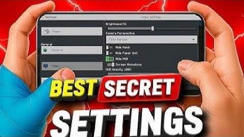 STOP Using Wrong SETTINGS Use This Best Secret Minecraft PE 1.21 Settings !😱