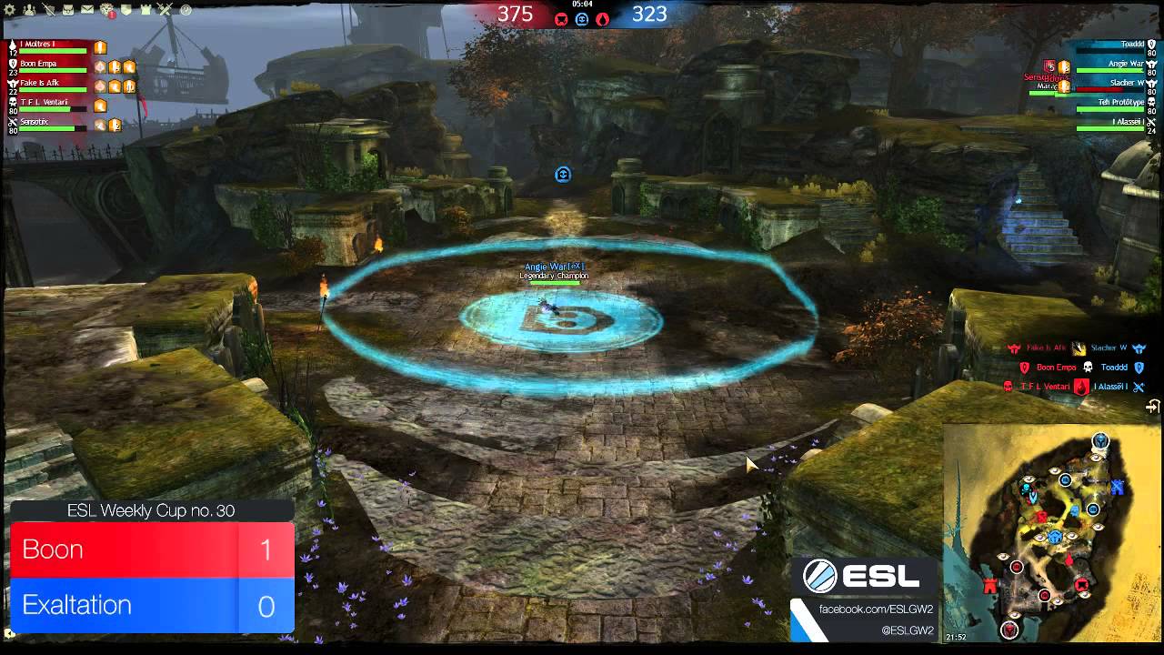 ESL Weekly Cup #30 Boon vs. Exaltation [Halbfinale] + Gewinnspiel