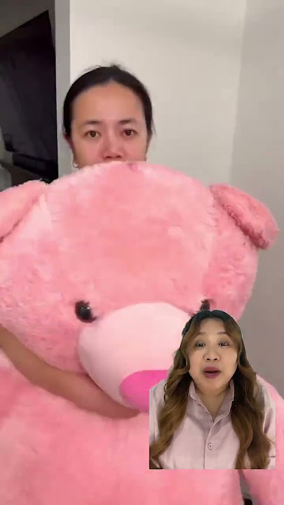 IT TURNS OUT THE BIG TEDDY BEAR IS ALREADY PREPARED 😱✨ | Skolastika Adriana #shorts