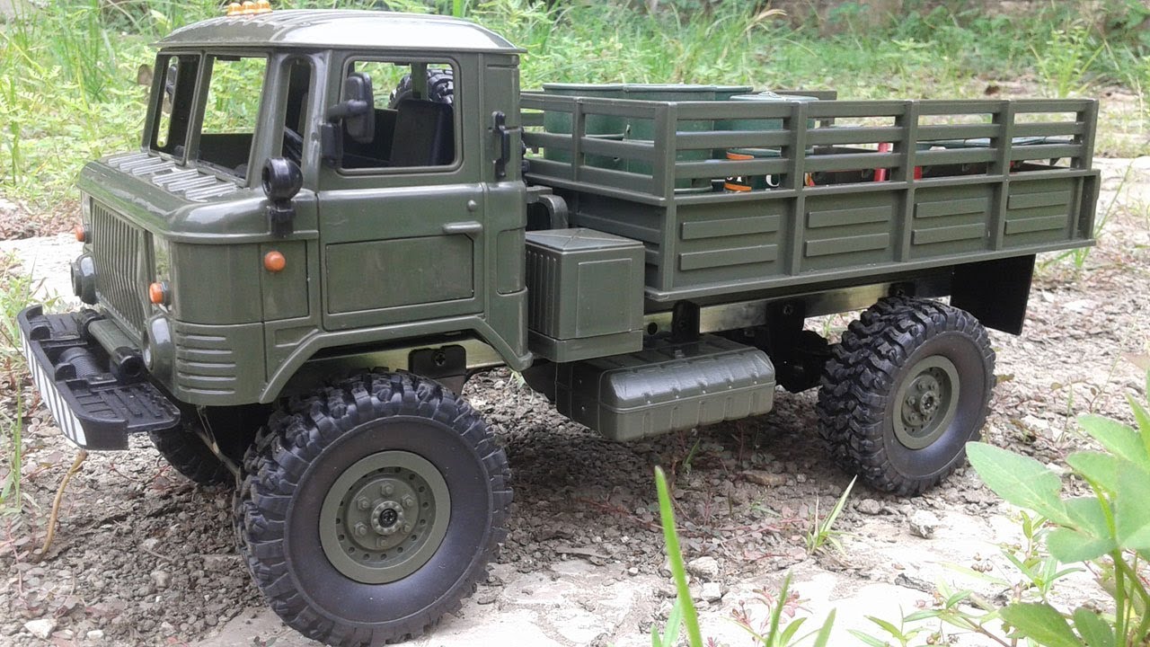 รถ บังคับ ทหาร New รถทหารบังคับวิทยุ WPL B-24 วิทยุบังคับคลื่น 2.4 G ขับเคลื่อน 4 ล้อ