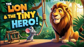 The Lion & The Tiny Hero 🦁🐭 | A Heartwarming Jungle Tale for Kids!