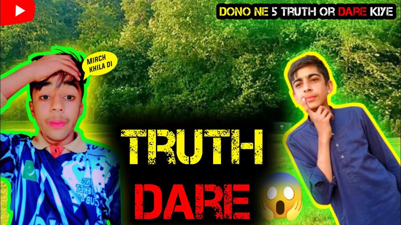 Truth or Dare | The Ultimate Truth or Dare Challenge! Raza Fahad vlogs ...