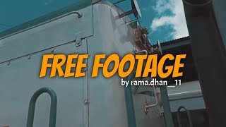 FREE ! Footage cinematic kereta api | Color grading