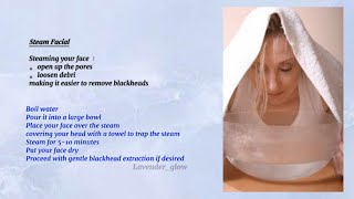 Natural home remedies  to reduce + prevent blackheads part  3 / 7  : Steam Facial