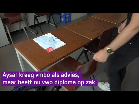 Aysar (19) uit Zutphen knokt zich van vmbo naar vwo-diploma