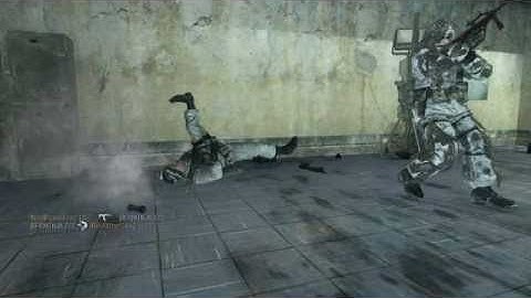 Direct Impact Kill with Decoy Grenade - Black Ops Game Clip