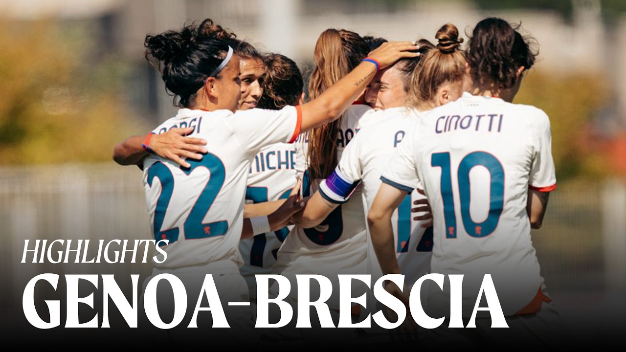 HL | GENOA 2-1 BRESCIA | SERIE B FEMMINILE 2026/27