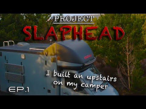 I built an UPSTAIRS on my offgrid Campervan - Project Slaphead: Part 1