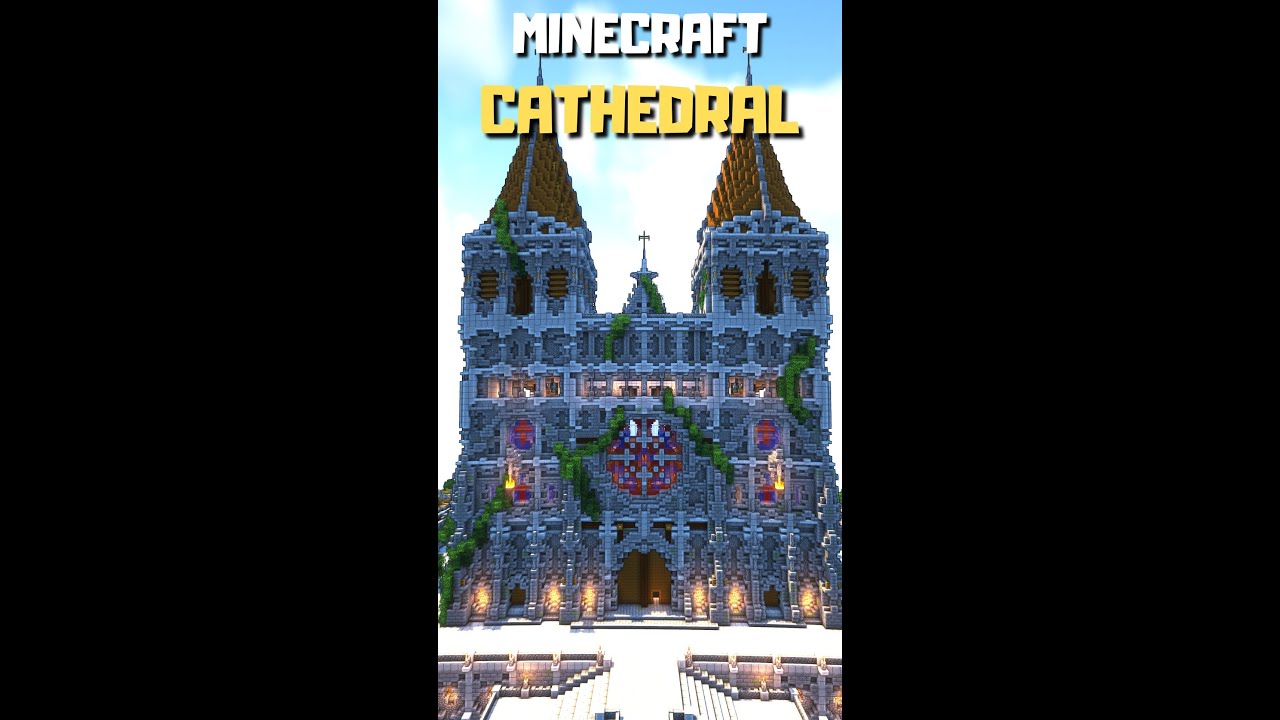 Minecraft: Cathedral Timelapse | 