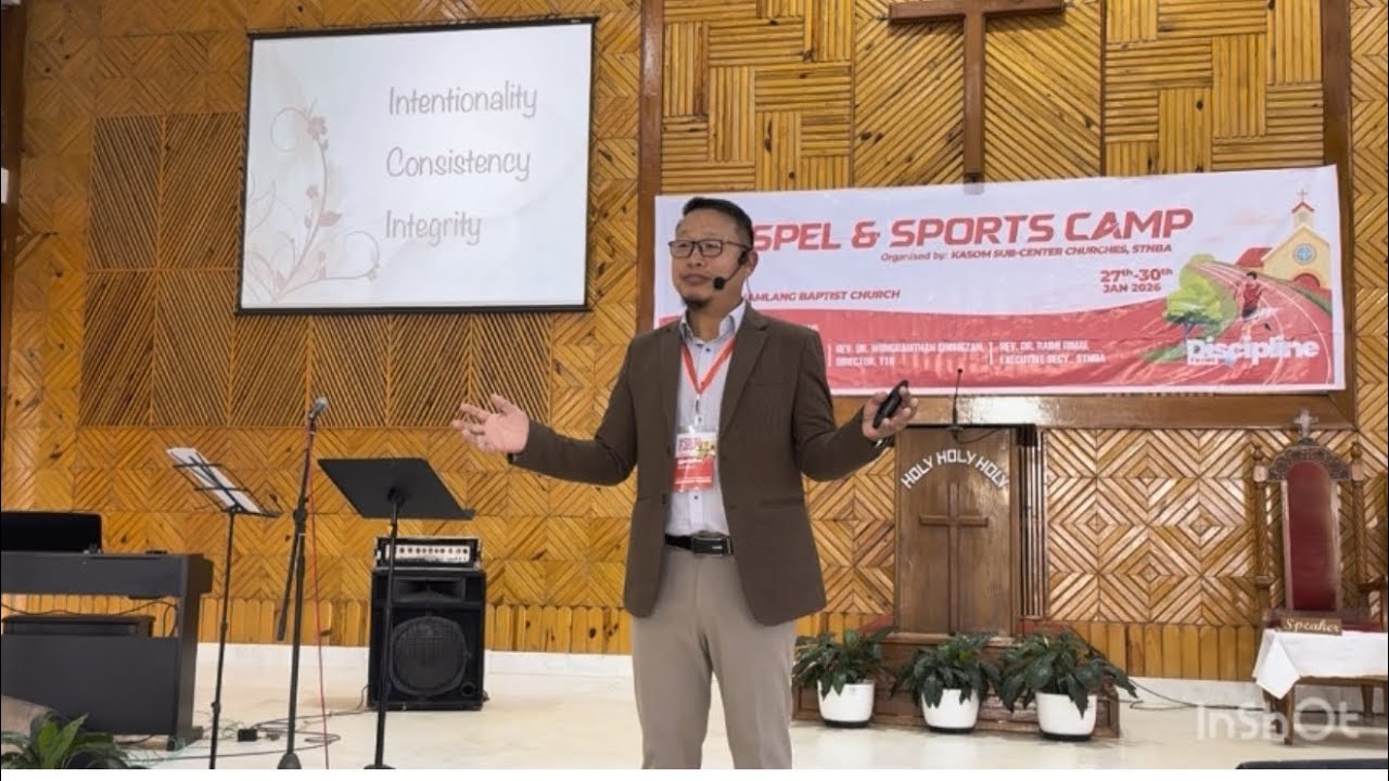 Rev Dr Wungramthan Shongzan Director, TTA || Discipline in the Digital Age