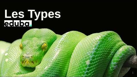 02 les types en python  - introduction à python3