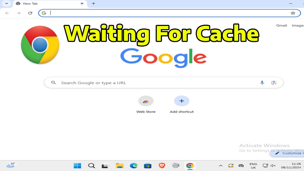 How To Fix Google Chrome Waiting for Cache - YouTube