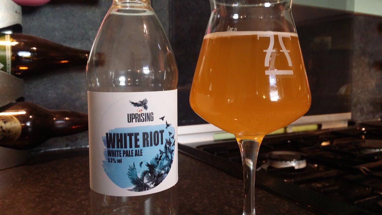 (4K) Uprising White Riot White Pale Ale By Uprising Brewery Craft