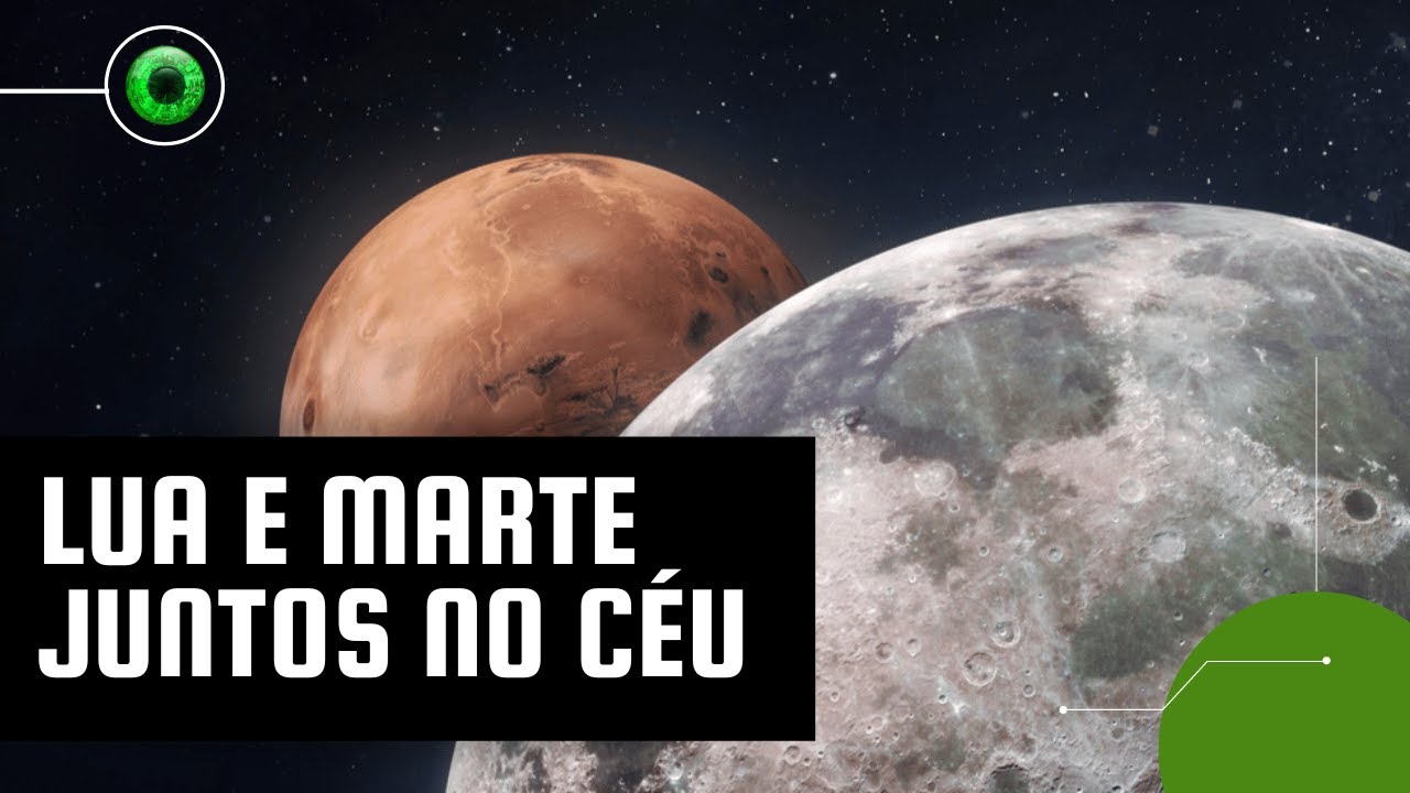 Lua e Marte bem pertinho no céu: saiba como observar o fenômeno