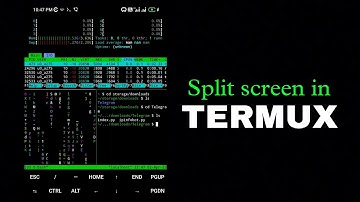 Split screen in termux like kali linux | Alienkrishn 👽🦚