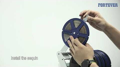 how to use the sequin puching machine