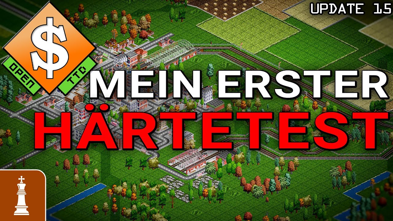 Mein ERSTER HÄRTETEST in openTTD #2 | Update 15
